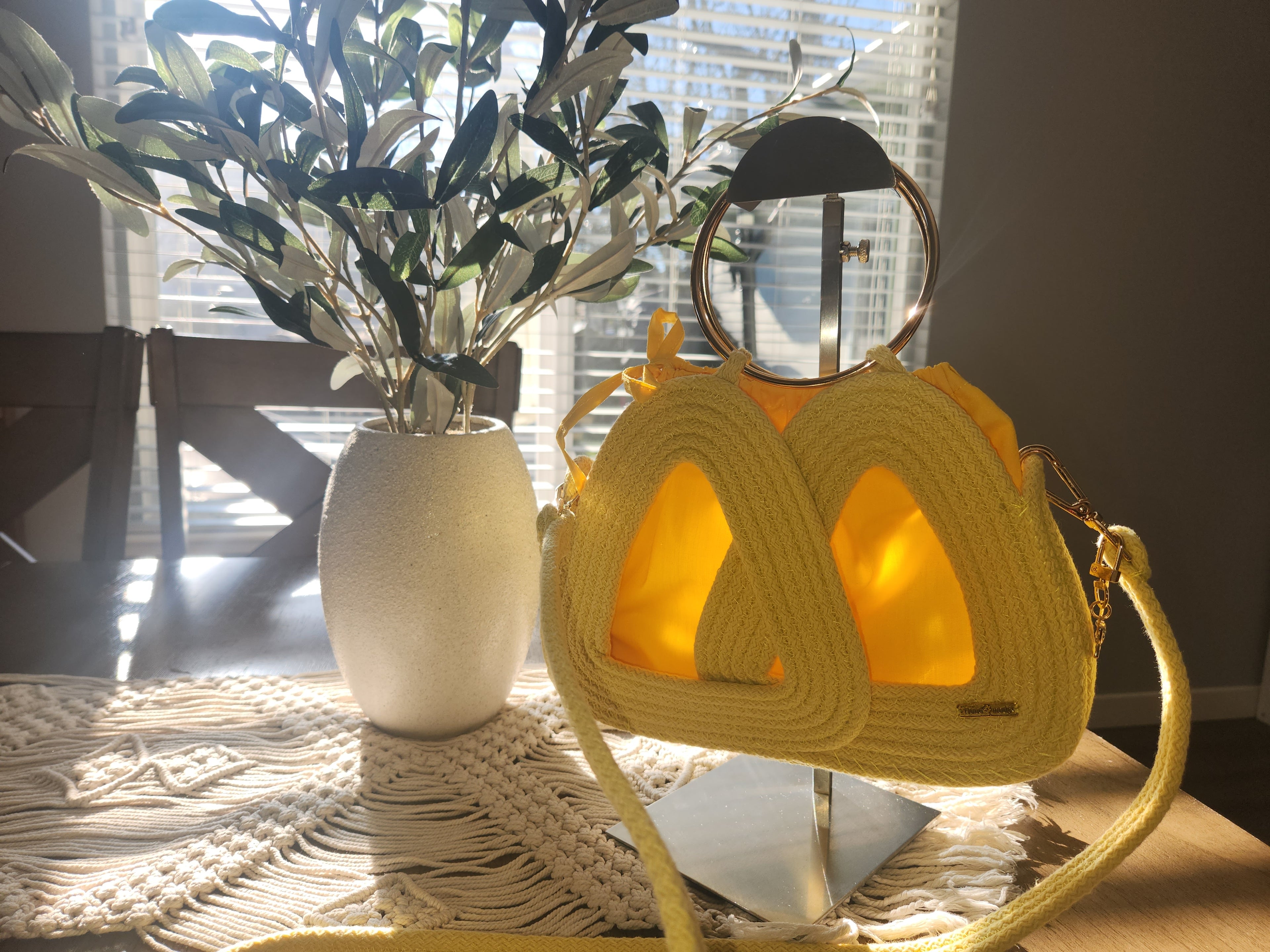 One of a Kind Handmade Handbag GLOW — Gigi's Bags