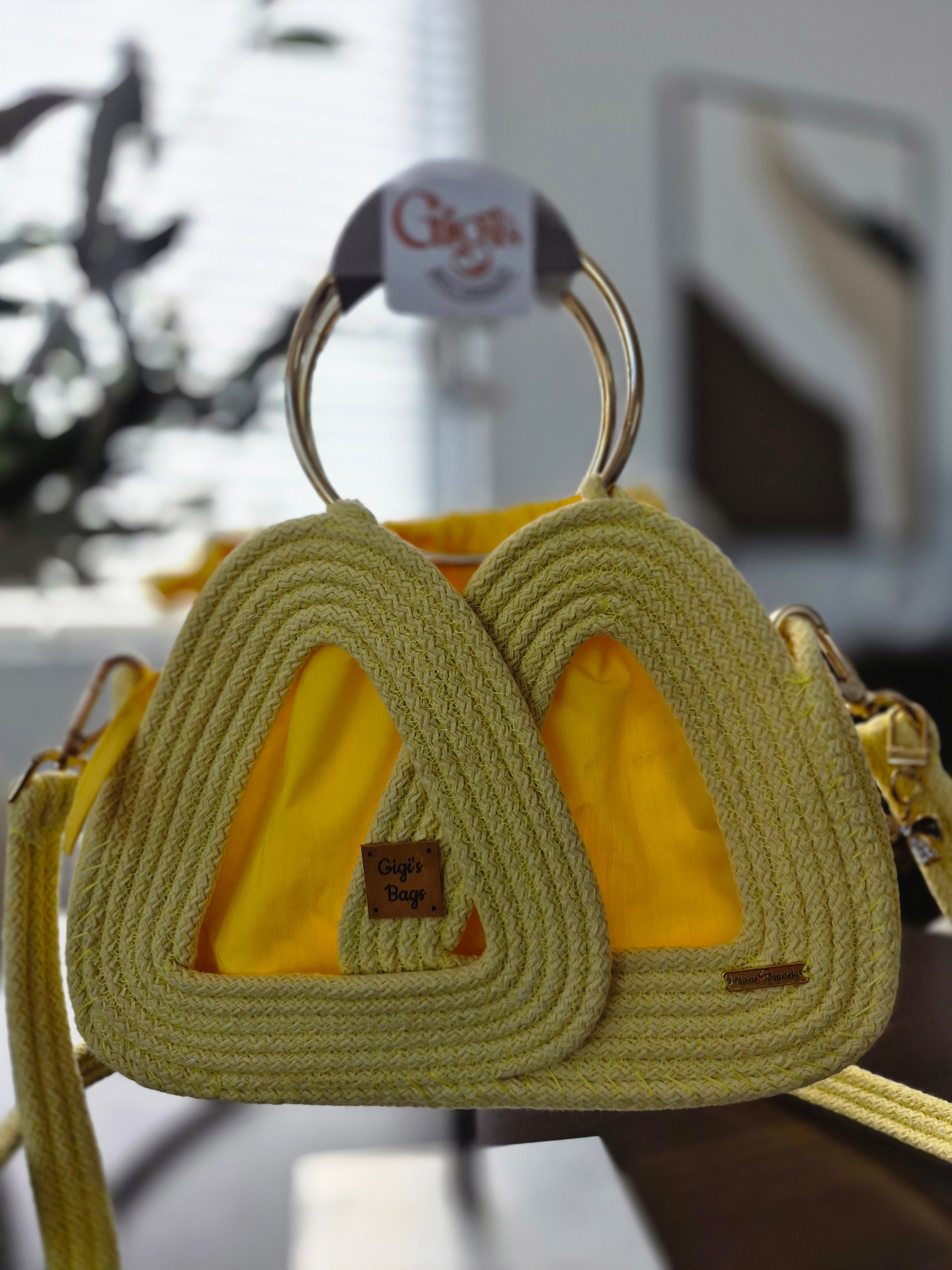 One of a Kind Handmade Handbag GLOW — Gigi's Bags