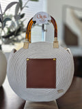 Handmade Round Handbag DISCO — Gigi's Bags