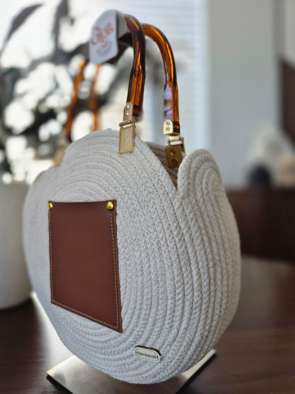 Handmade Round Handbag DISCO — Gigi's Bags