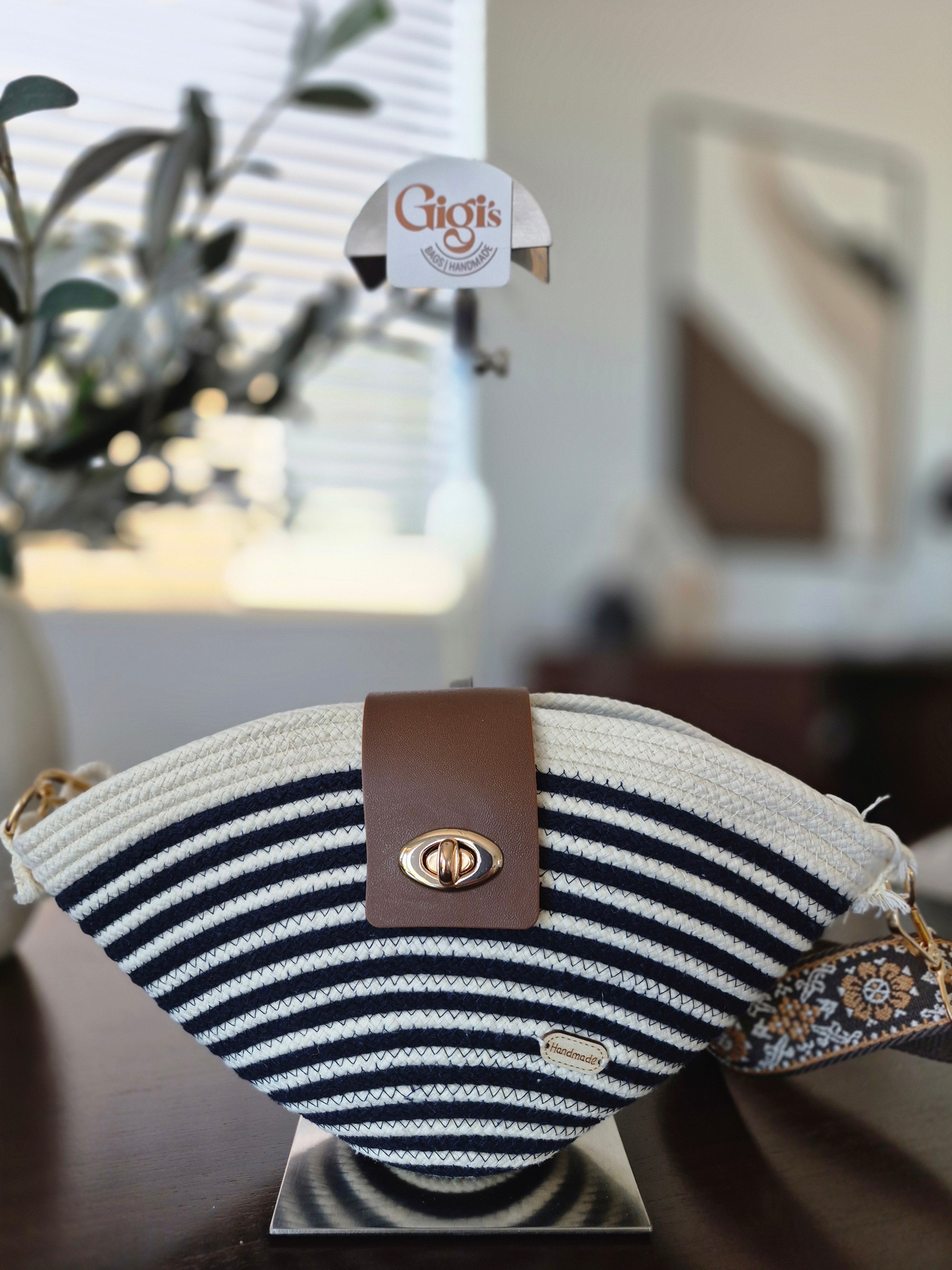 Handmade Handbag STRIPE — Gigi's Bags