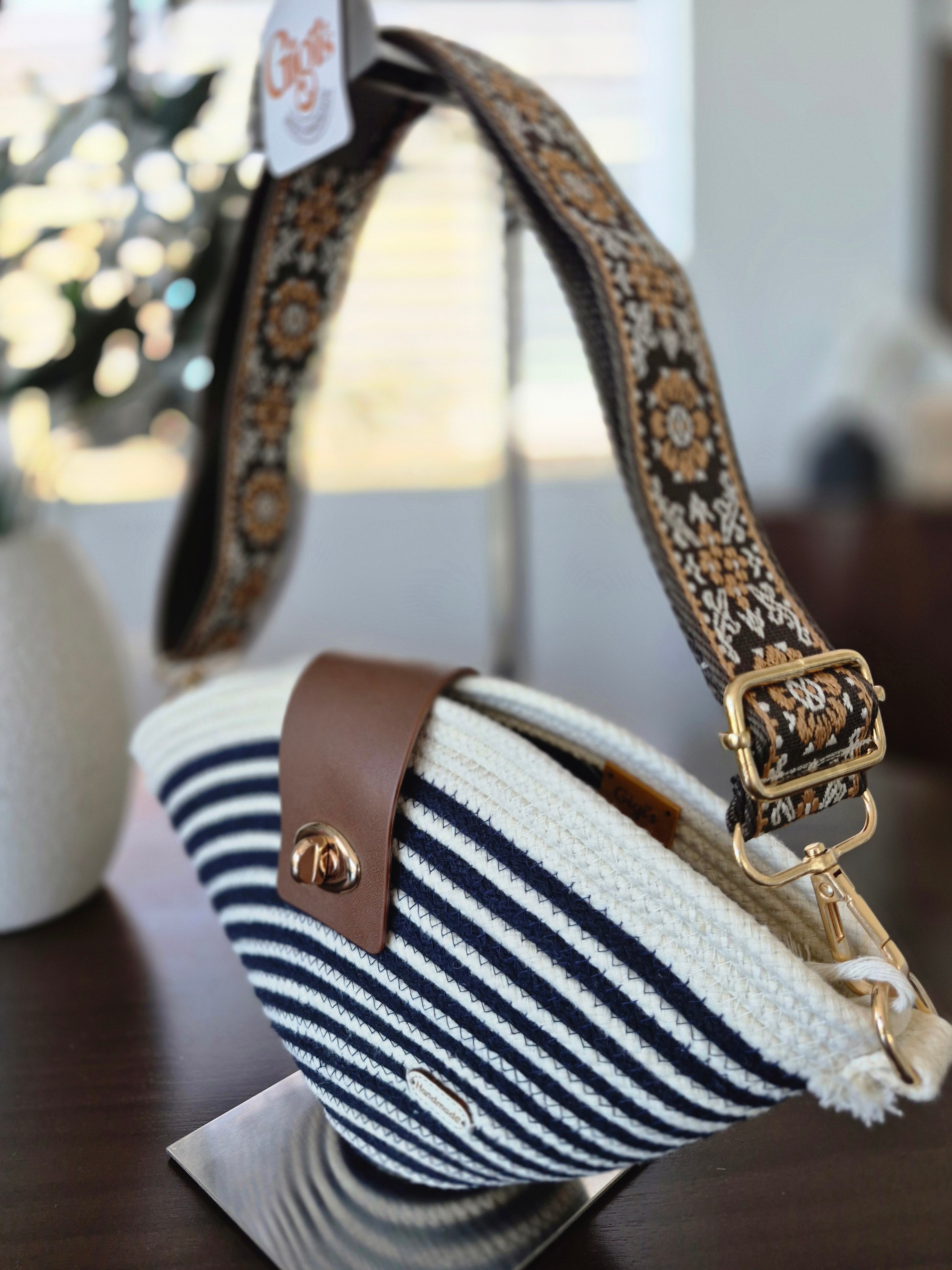 Handmade Handbag STRIPE — Gigi's Bags
