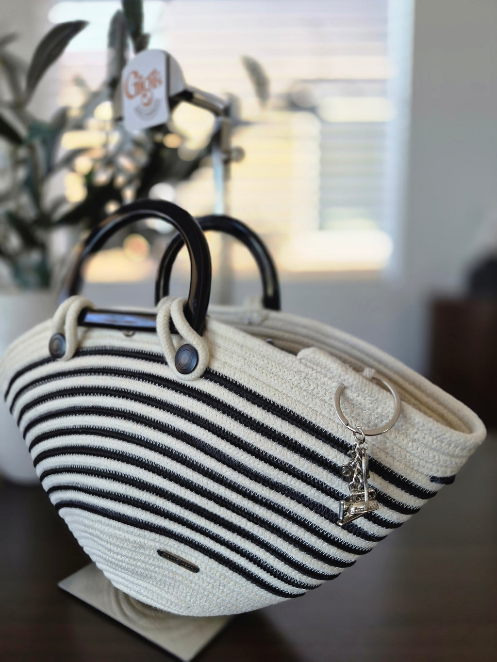 Handmade Handbag STRIPE — Gigi's Bags