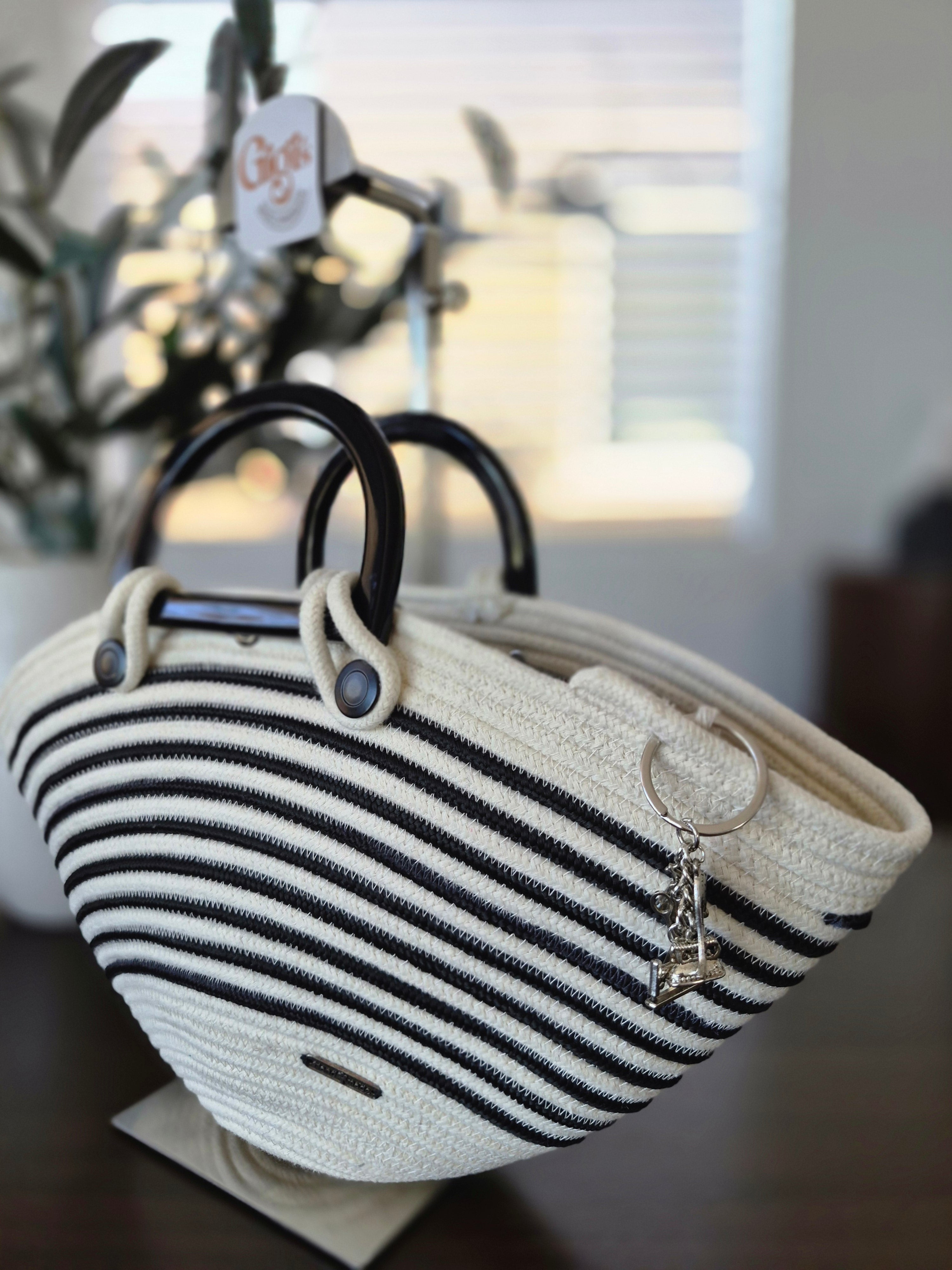 Handmade Handbag STRIPE — Gigi's Bags