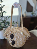 Sandy Pearl Bucket Bag