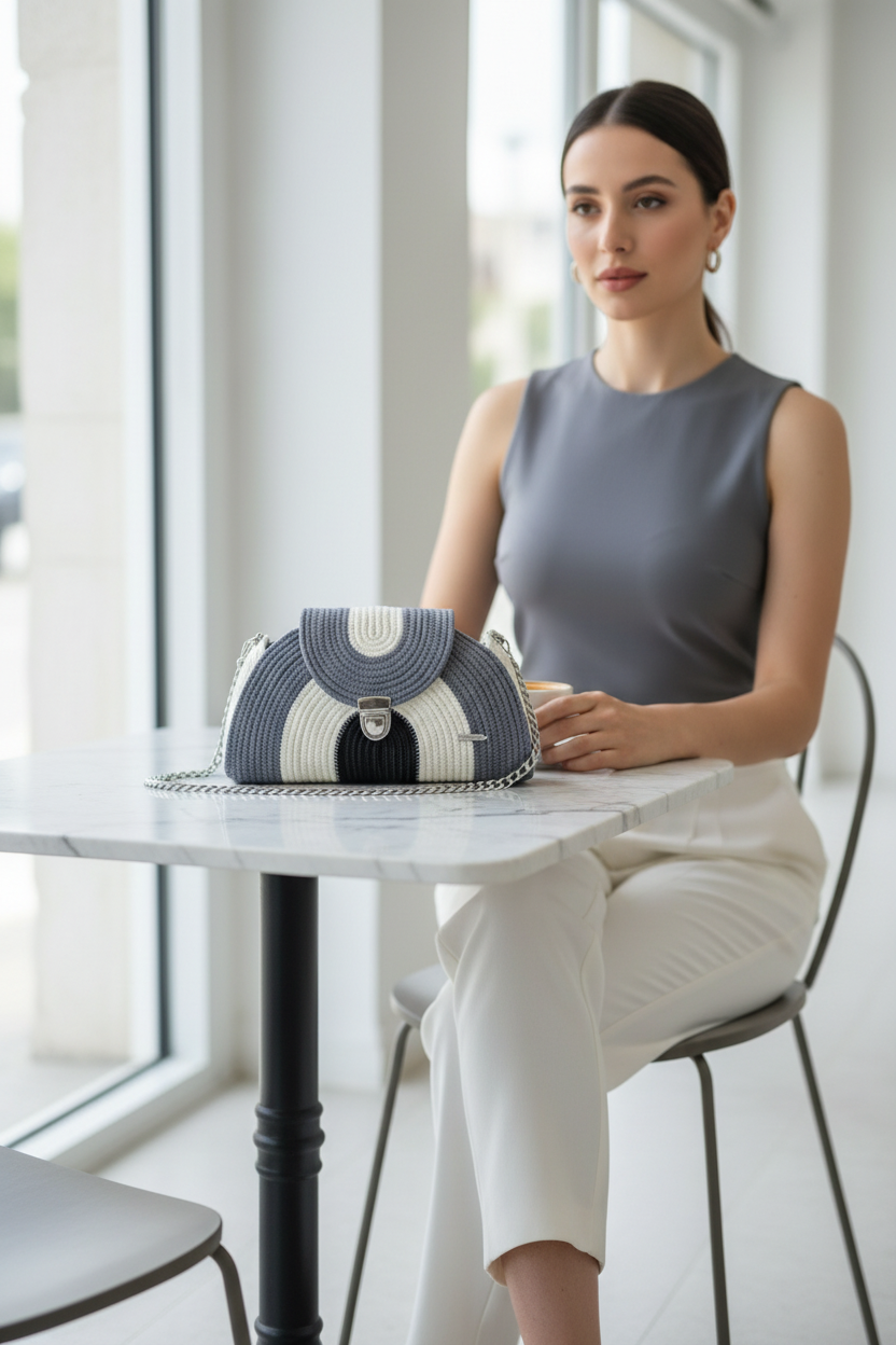 SOFISTICADA Gris sobre mesa
